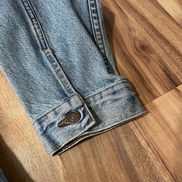 VTG 90s Levi's Blue Denim Jacket Sz XL - Picture 9 of 9